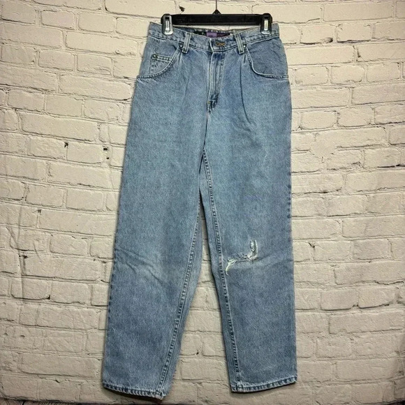 Levi’s Silvertab Vintage 90s Baggy College Jeans Women’s size 27 - Picture 1 of 11